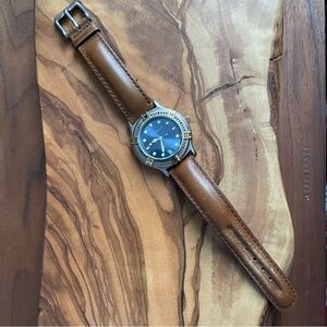 Eddie Bauer Brown and Blue Women's Watch